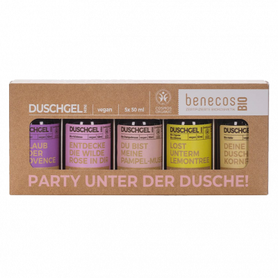 5 Miniduschen festa sotto la doccia (50ml)